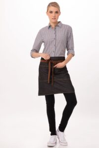 Apron Half Memphis Denim Black