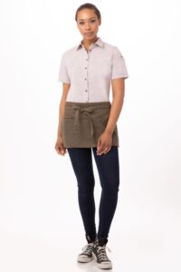 Apron Waist Denver Blue Taupe