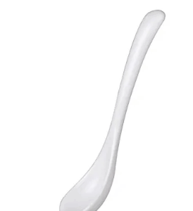 Royal Porcelain Spice Spoon | White