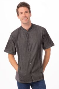 Chef Jacket Tribeca Mens Black 2XL