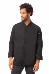 Chef Jacket Valencia Mens Black 3XL