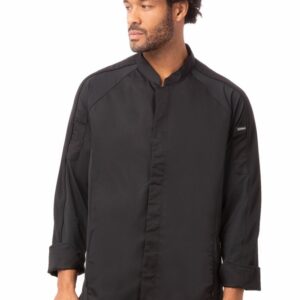 Chef Jacket Valencia Mens Black 3XL