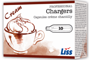 Cream Bomb Cartridges Pkt 10 LISS