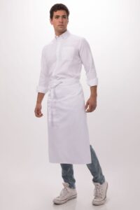 Apron 3/4 White