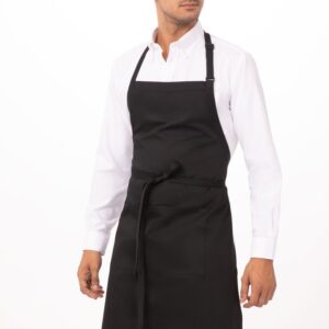 Apron Bib Black