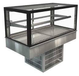 Cossiga Countertop Tower Glass Chilled Display 1200