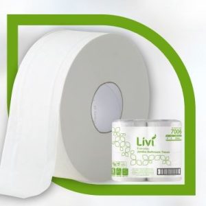 Jumbo Toilet Rolls 2ply Ctn 8