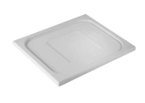 Steam Pan Lid Poly 1/2 White