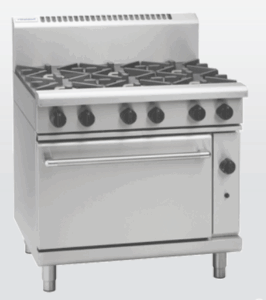 Gas Range Static Oven 900mm
