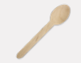 Bio Wooden Spoon 160mm Pkt 100/40