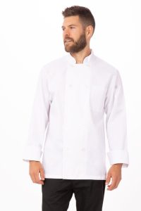 Chefs Jacket Le Mans White Medium
