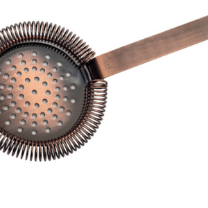 Cocktail Strainer No Prong | Antique Copper