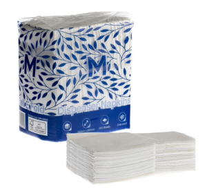 Dispenser Napkins E Fold White 1Ply | Carton 5000