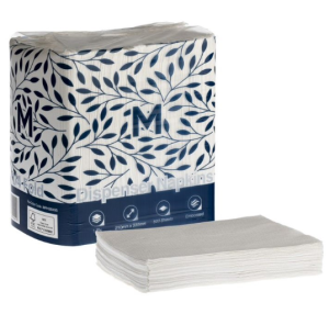 Dispenser Napkins White 1Ply | Carton 6000