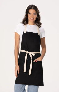 Apron Ridgewood Bib Black