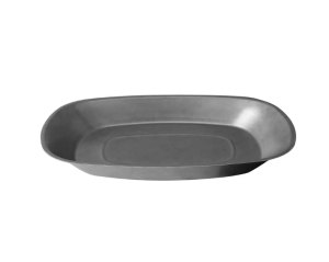 Vintage Oval Dish | 255x165mm Steel