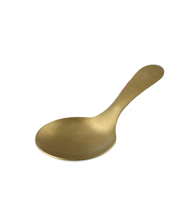 Vintage Canape Spoon | Gold 90mm