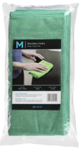 Microfibre Cloths Pkt 10 | Green