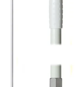 Acme Fibreglass HandleWhite with Hanger Cap 1.32m x 25mm