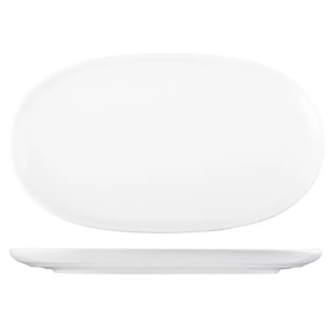 Oval Coupe | Snow 250x150mm