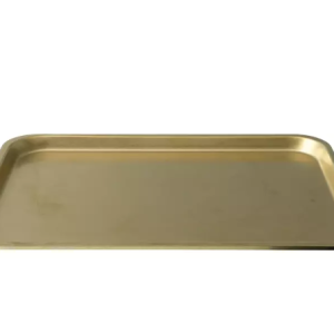 Vintage Rect Tray | 280x200mm Gold