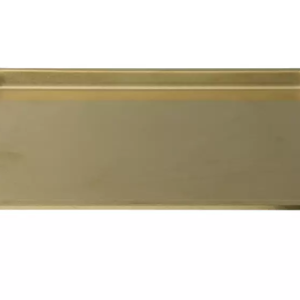 Vintage Rect Tray | 360x250mm Gold