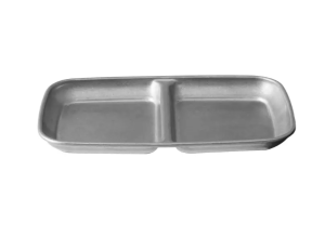Vintage Divided Dish | 156x90mm Steel