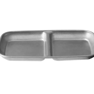 Vintage Divided Dish | 156x90mm Steel