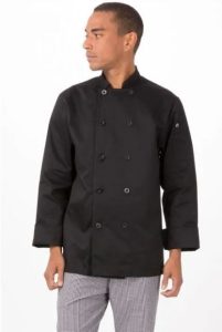 Chef Jacket Bastille Black 4XL