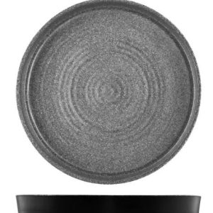 Melamine Infuse Round Platter 305x40hmm  Grey