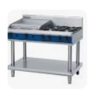 Gas Cooktop 1200mm Leg Stand