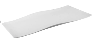 Melamine Infuse Rect Platter 620x405mm Stone 2/4