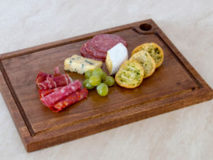 Serving/Chopping Board Wooden | with Groove 405x305mm