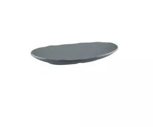 Melamine Endure Oval Plate 230x140mm Onyx