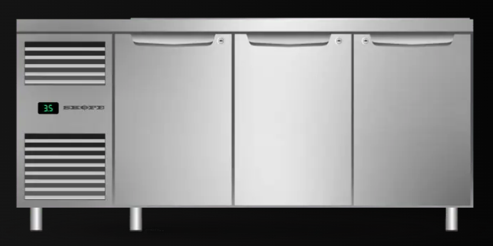 ProSpec Chiller Underbench 3 Door Soild