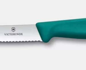 Victorinox Tomato Knife | Wavy Green 110mm