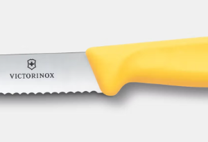 Victorinox Tomato Knife | Wavy Yellow 110mm