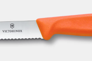 Victorinox Tomato Knife | Wavy Orange 110mm