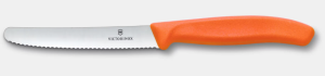 Victorinox Tomato Knife | Wavy Orange 110mm