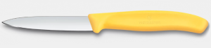 Victorinox Paring Knife 80mm Straight  Yellow