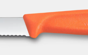 Victorinox Paring Knife Serrated Orange
