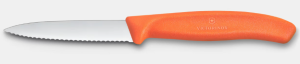Victorinox Paring Knife Serrated Orange