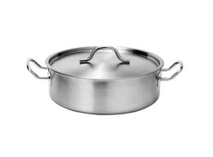 Force Low Casserole w Lid Tri-Ply | 4.5ltr