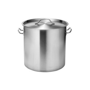Force Stockpot w Lid Tri-Ply | 50ltr