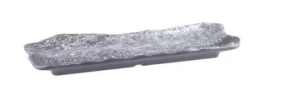 Melamine Endure Oblong Plate 270x112mm Pewter