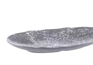 Melamine Endure Oval Plate 260x155mm Pewter