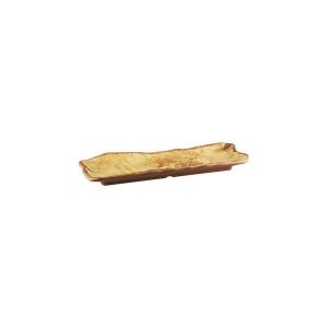 Melamine Transform Rect Plate 230x110mm  Wood Grain
