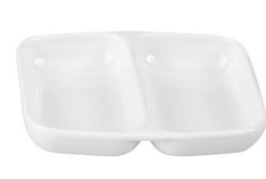 Melamine Divided Dish | 85x70mm