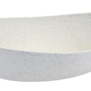Melamine Emerge Bowl 348x270mm 3800ml Stone Natural