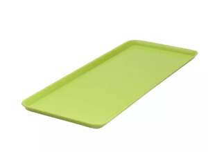 Melamine Sandwich Plate Lime | 390x150mm